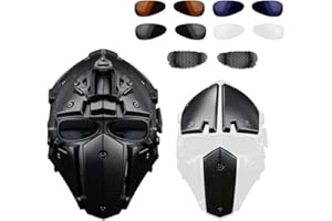 ‎KOYHENG Kayheng Full-Covered taktischen Outdoor Motorrad Helm mit Maske Schutzbrille für Jagd Paintball Military Cosplay Movie Prop