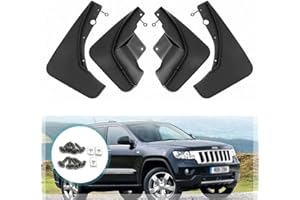 BNHHB Car Mud Flaps for Jeep Grand Cherokee WK2 2011 2012 2013 2014 2015 2016 2017 2018, Fender Mud Guard Splash Flap Car Accessories Mudguards Mudflaps