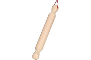 Home Rouleau à pâtisserie 30 cm, Bois, 30 x 4 x 4 cm