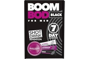 Boombod Weight Management Shot Drink, Glucomannan, High Potency, Diet and Exercise Enhancement, Keto and Vegan Friendly, Sugar and Aspartame Free, Gluten-Free - Black Cherry Flavour