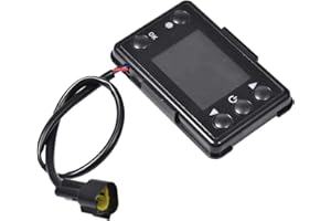 Controller Interruttore LCD Riscaldatore Per Auto 12 / 24V, Interruttore Monitor LCD Riscaldatore E Telecomando Per Auto/Camion Riscaldatore Di Parcheggio Ad, Uso Comodo E Rapido Abonda