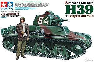Tamiya 35389 1:35 Tanque francés H39 (1) - Modelismo, Kit de plástico, Hobby, Manualidades, Kit Militar, Pintura Moldeada