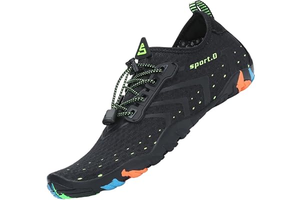 SAGUARO Chaussures Aquatiques Homme Femme Chaussure d'eau Respirant Chaussures de Plage Séchage Rapide Chaussures Mer pour Plongée Nautiques Baignade Riviere,GR.35-48 EU