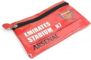 ARSENAL F.C. Arsenal FC Football Club Red Design Crest Pencil Case Official Licensed Product