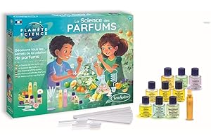 Sentosphère – Planète Science - La Chimie des Parfums - Apprendre à Sentir et déceler Les odeurs Qui émanent d'une Fragrance - pour Enfants dès 8 Ans - Fabriqué en France - 28320