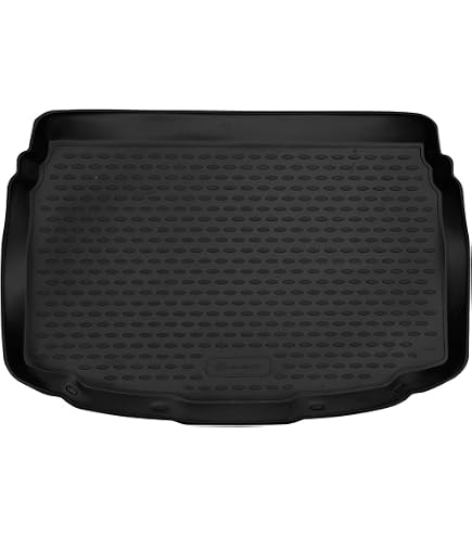 Tapis De Coffre MTM Pour Volkswagen T-Roc (à Partir De 12/2017) - Noir, Moquette 650g/m², Pour Plancher Bas/réglable
