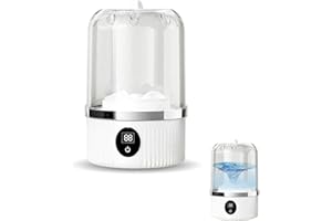 SEESUNO Portable Washing Machine, 1L Mini Washing Machine With a USB for Travel Camping Dormitories (White)