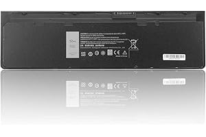 K KYUER High Capacity 52WH VFV59 WD52H Laptop Battery for Dell Latitude 12 7000 E7240 E7250 Ultrabook GVD76 KWFFN J31N7 F3G33 HJ8KP W57CV WG6RP 9C26T J31N7 NCVF0 YDN87 HJ8KP JN0J1 451-BBFX BBFW