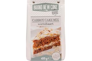 ‎BRAND NEW CAKE BrandNewCake® Glutenfreie Karottenkuchen-Backmischung 400g - Einfaches und Leckeres Backen