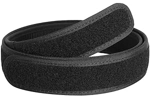 KRYDEX GEAR Innerer Gürtel Taktischer Gürtel Zubehör für Dienstgürtel 1,5 '' Loop Liner Gürtel Schwarz (XL)