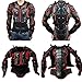 Produktbild Motorrad Motocross Rennsport ATV UTV im Freien Sport voll Enduro Schutzwesten Wirbelsäule Brustpanzer schutzausrüstung Getriebe off-road Beschützer Jacken rot Größe L fit für Suzuki AN125 5 wires