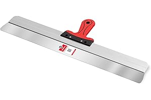 COMENSAL® Flächenspachtel 600 mm - Fassadenspachtel - Ergonomisch Geformter - Gipswerkzeuge - Edelstahl - Made in EU