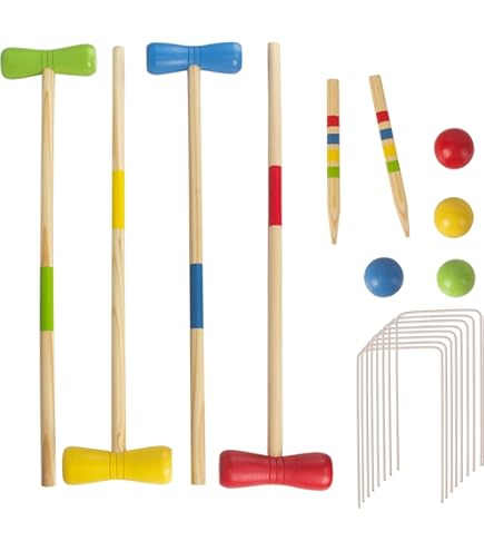 WELLGRO XL Kubb-spel met lasergravure