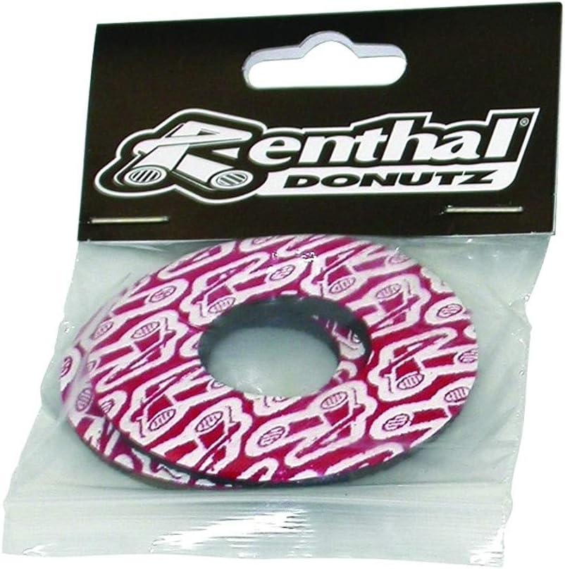 Renthal G186 Black/Red Grip Donutz
