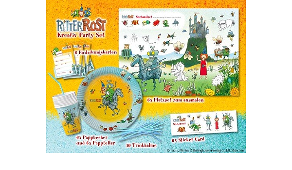 Ritter Rost Partyset Amazon De Spielzeug 