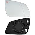 Convitex Heated Wing Mirror Glass for BMW F20 F21 F22 F23 F30 F31 F32 F33 F34 F35 F36 F39 F48 F49 E84 i3 Car Series Wing Mirror Glass-Right Hand driver Side