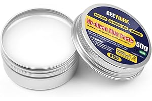BEEYUIHF Flux de pâte à souder, haute activité Flux de soudure, Flux pour la soudure, Pâte de flux de soudure sans plomb,Pour BGA SMT PCB (1.76oz/50g)