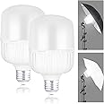 Neewer E27 24W LED Light Bulbs, 2 Packs, 2300 Lumens/5700K/CRI 93+/15000h Lifespan, Bright Video Photography Lighting, Silent/No Flicker/Non Dimmable 200W Incandescent Equivalent, CE & UKCA Certified