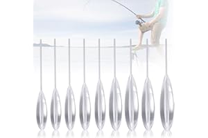 JAONLD Kit Bombarde da Pesca 9 Pezzi Super Set Pesca Bombarde Semi Affondante, Galleggiante Trota Accessori Pesca Trota