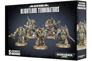 GAMES WORKSHOP Warhammer 40k - Death Guard Blightlord Terminators