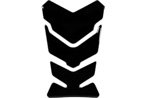‎BIKE-LABEL BIKE-label Tankpad 3D Motorrad-Aufkleber Tankschutz Lackschutz schwarz X502016VA