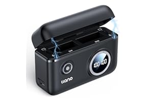 llano Podwójna ładowarka do akumulatora HERO12/HERO11/HERO10/HERO9 Enduro czarna