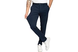 Performance Pants Herren - Stilvolle Slim Fit Herren Hosen Stretch - Hosen Herren Stretch - Angenehme Praktische Männer Hosen für Business & Freizeit - Bequeme Stoffhose Herren