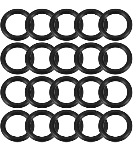 Joint Torique Chimique Sourcing Map Nitrile Caoutchouc Joints Toriques 12mm OD 8mm ID 2mm Largeur Métrique Joint Étanchéité 50Pcs Joint Torique Industriel