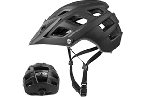 Ckorison Mountain Bike Helmet, MTB Helmet Adult Lightweight Breathable Adjustable Mens Bike Helmet Safety Certified EN1078 Cycling Mountain & Road Bicycle Helmets for Men Women
