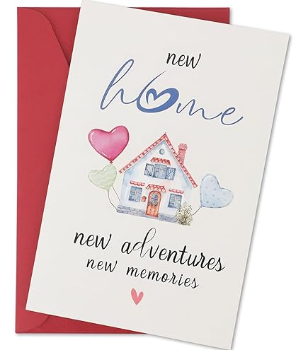 Biglietto Di Auguri Per La Nuova Casa: Biglietto Di Auguri Per L - Foto 8