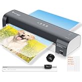 Bonsaii A3 Laminator 7 in 1 Kit with NTC and Guillotine | Includes 40 sleeves, cutter and corner rounder, up to 330mm; anti-j