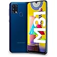 Samsung Galaxy M31 Mobile Phone; Sim Free Smartphone - Blue [Amazon Exclusive], (UK Version)