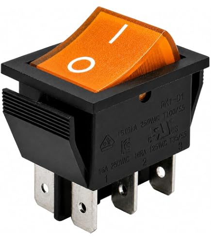 CABLEPELADO ON/OFF/ON Wippschalter DPDT 6-polig – Produktbild-Vorschau 2