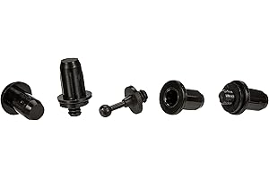 MONACOR Juego de 8 Clips Masculinos y Femeninos