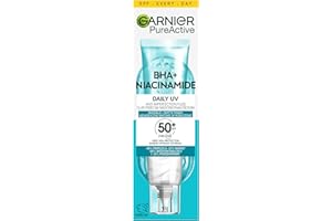‎GARNIER Garnier Pure Active BHA + Niacynamid Fluid przeciw niedoskonałościom z filtrem SPF50+, 40 ml