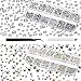 Produktbild 4000 Stücke Glas Flatback Edelsteine Runde Flat Back Strasssteine 6 Größen 1,5 mm-6 mm in Box mit Pinzette und Strass Picking Stift für Nagel Gesicht Kunst Augen Makeup Dekor, Kristall AB und Klar