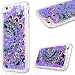 Produktbild GrandEver iPhone 6/iPhone 6S(4.7 Zoll) Weiche Silikon Hülle Fließende Treibsand Flüssigkeit Handyhülle Bling Glitzer Transparent TPU Bumper Schutzhülle Rückschale Klar Handytasche Anti-Kratzer Stoßdämpfung Ultra Slim Rückseite Silicon Backcover Soft Case Cover - Mandala