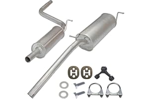 Ferroz Export Ersatz für Auspuffanlage Auspuff Schalldämpfer ab Kat VW Caddy 2004-2010 1.4