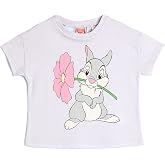Bambi Tiş&ouml;rt Thumper Tavşan Baskılı Kısa Kollu Bisiklet Yaka