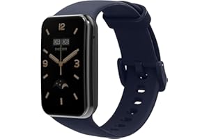 kwmobile 2 x bransoletka sportowa kompatybilna z Xiaomi Mi Band 7 Pro – zestaw opasek fitness z silikonu TPU