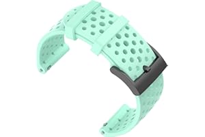 Shieranlee Compatible with Suunto 9 Spartan/Suunto 7 Correa,24MM Silicona Sport Watch Band Fitness Band para Suunto 9/Suunto D5/Suunto Spartan Sport Wrist HR/Suunto 9 Titanium