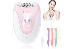 BUBBACARE Epilateur Electrique Femme, Electrique Epilateur Femme Sans Fil Épilateur pour Visage des Femme, Épilateur Électrique pour Visage Bikini Jambes Bras Epilation Avec Lumière LED Epilateur Dépilatoire