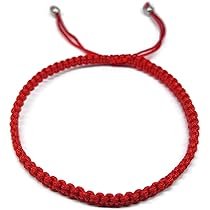 Braccialetto della Kabbalah con filo rosso, amuleto, protezione