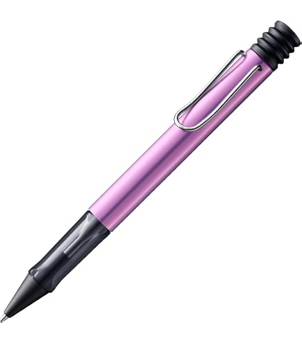 LAMY AL-star - Penna a sfera leggera 3D9 in alluminio fiery, con impugnatura ergonomica e clip in metallo autoammortizzante, inclusa mina M 63 M