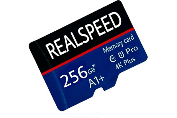 256GB Memory Card, 4K Plus, A1+ U1 Pro, Real Speed