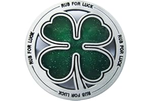 JEANSFRIEND JEAN'S FRIEND nowa vintage irlandzka szczęśliwa koniczyna pasek klamra również magazynowana w USA