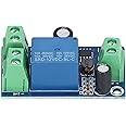Eujgoov Charging Controller Module, DC 12V-48V Emergency Switch Power‑OFF Module YX-X804 Battery Charging Control Board