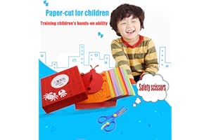 MAKFORT Kit Activités Manuelles Enfants Loisir Creatif Découpage Enfant