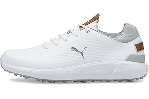PUMA Zapatos de Golf Ignite de Cuero articulado para Hombre