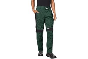 PKA Arbeitshose Herren mit Stretch-Bund & Kniepolster-Taschen